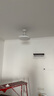欧普照明（OPPLE）风扇灯吊扇灯24瓦LED照明低噪音餐厅卧室吊灯灯具包安装 冰风白 实拍图