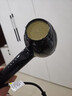 康夫（CONFU）电吹风机家用大功率2200W冷热风专业发廊级理发店恒温吹风筒机KF-8953 【柔顺护发】负离子+高档梳 黑金 实拍图