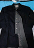 马登工装撞色巴尔玛肯风衣男美式休闲宽松中长款男士大衣全天候外套秋 藏青色 【潮流上衣/高级感痞帅】 L 实拍图