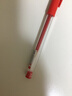 uni三菱【热门商品】 uni-ball UMN-105按动红色中性笔0.5mm红笔签字笔商务学生考试专用水性笔 1支 实拍图
