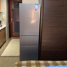 美的（Midea）220L三门冰箱灰色租房家用客厅宿舍小型冰箱三开门三温低耗省电低音运行BCD-220TM 实拍图