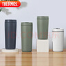 THERMOS膳魔师 保温杯420毫升咖啡杯男女情侣学生便携水杯子TCTS-420 DB 实拍图