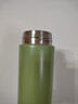 炊大皇保温杯 316L医用级不锈钢茶水分离商务便携保温杯 绿色 490ml 实拍图