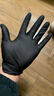 英科医疗（INTCO）一次性手套丁腈100只中码食品级厨房耐用家务黑色丁晴手套橡胶 实拍图