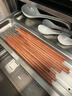 双枪进口福禄花梨木筷子 家用高档木筷 天然抗菌防霉套装 10双装 实拍图