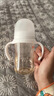 贝亲（Pigeon）玻璃奶瓶宽口径防胀气240ml M号奶嘴 3月+ AA187  实拍图