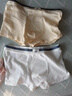 猫人【超柔高品质婴儿棉】桑蚕丝裆男士内裤男纯棉平角裤男生四角短裤 实拍图