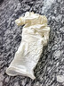 乌斯京（WOLSGIN）一次性手套丁腈手套100只中码橡胶食品级加厚耐用厨房防护丁晴白 实拍图