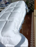 富安娜 舒暖 纤维被子冬季被芯 双人磨毛冬厚被 约7斤 230*229cm 白色 实拍图
