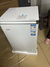 海尔（Haier）100L单温冰柜小型家用小冰柜商用减霜一级能效冷藏冷冻转换深冷冷柜小冰箱BC/BD-100GHW9D国家补贴 实拍图
