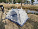 闲鸟（XIANNIAO）户外帐篷露营全自动免搭速开折叠加厚防雨过夜多人野营防潮垫套装 经典四角【68%顾客选择】 儿童公园自驾便携外带-送防潮垫 实拍图