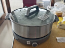 美的（Midea）0涂层电火锅不锈钢火锅专用锅分体可拆全钢速沸电火锅电热锅多功能锅6.5L电煮锅多用途锅HGS30G1 实拍图