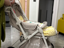 奔昂 婴儿推车可坐可躺轻便避震宝宝折叠婴儿车双向BB童车手推车 升级极光灰一键单手收+可坐躺+双向推行+四轮高配 实拍图