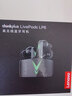 联想（Lenovo）电竞蓝牙游戏耳机 入耳式低延迟电竞吃鸡运动跑步音乐降噪长续航 LP6黑色 实拍图