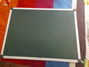 得力60*45cm粉笔书写黑板 镀锌背板绿板 磁性可吸附办公教学小白板悬挂式写字板黑板教师学教室33681 实拍图