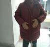 波司登（BOSIDENG）冬羽绒服女士中长款休闲时尚加厚90绒连帽百搭外套 醇酒红|1856 3XL 185/104A 体重约160斤-180斤 实拍图