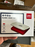 得力（deli）【超级爆款】120*80mm金属方形大号秒干印台印泥 办公用品 红色9892 实拍图