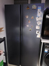 海尔（Haier）盛宴618L对开门冰箱黑金净化一级能效风冷无霜超大容量蓝色BCD-618WGHSSEDBL国家补贴 实拍图