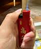 超凡50支防风打火机加厚耐用订做批发一次性家用普通火石定制印字 【节日庆典】必上CF21中国红50支 50支 实拍图