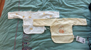 童泰新生儿半背衣婴儿衣服纯棉四季0-3月宝宝上衣满月服2件装 黄色 52 实拍图