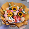 馨仪鲜花速递玫瑰向日葵康乃馨花束生日礼物全国同城配送 向日葵玫瑰混搭花束 实拍图