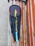 李宁（LI-NING）羽毛球拍战戟小马达全碳素荧光果粉3U已拉线AYPU075-3 实拍图