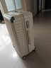 回力行李箱大容量拉杆箱旅行密码登机加厚女拉链学生皮箱子 加厚耐用拉链-白色 24英寸 （可托运） 实拍图