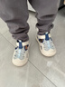 江博士（DR·KONG）夏季舒适休闲宝宝学步鞋透气幼儿童鞋 潮流百搭儿童凉鞋 蓝/米 25 脚长约14.9-15.5 实拍图