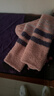 蕉内（Bananain）绒绒501C小腿地板袜女士加厚保暖7A抗菌防臭透气家居长筒秋冬2双 条纹粉+条纹彩 2双 实拍图