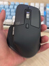 罗技（Logitech）大师系列 MX Master 3S 菁英版 无线蓝牙鼠标  办公静音鼠标 人体工学 石墨黑 无线接收器需另购买 实拍图