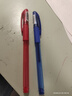 斑马牌（ZEBRA）中性笔 0.5mm子弹头签字笔 学生标记笔走珠水性笔 C-JJ100 JELL-BE 蓝色 3支装 实拍图