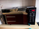 格兰仕（Galanz）变频微波炉烤箱一体机 不锈钢内胆家用25升大容量一级能效平板式光波炉G90F25CSPV-BM1(G0) 实拍图
