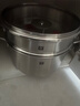 双立人（ZWILLING）双层蒸锅不锈钢汤锅蒸笼24cm大容量煲汤蒸馒头电磁炉燃气灶通用 汤锅+双耳蒸笼 2件套 24cm 实拍图