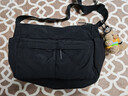 优衣库男装女装休闲挎包单肩包防泼水背包肩带可调节25新款479281 09 黑色 均码(33.5 × 11 × 26.5 cm) 实拍图