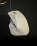 罗技（Logitech）大师系列 MX Master 3S 无线蓝牙鼠标 人体工学 办公 静音鼠标 高端 珍珠白 带无线接收器 实拍图