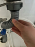 名爵（MEJUE）不锈钢洗菜盆单槽下水器厨房菜盆提篮下水管套装厨房配件2317 实拍图