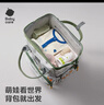 babycare妈咪包多功能轻便手提包大容量时尚外出双肩包遛娃 贝卡粉大号 实拍图