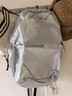 骆驼（CAMEL）可折叠旅行包大容量背包出差行李袋手提短途旅游健身收纳袋  浅灰 实拍图