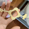 COOKSS婴儿牙胶防掉链绳子安抚奶嘴链夹子宝宝硅胶防丢链磨牙玩具两条 实拍图
