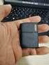 ZIPPO打火机之宝防风煤油 黑裂漆-经典商标 生日礼物送男友 含油套装 实拍图