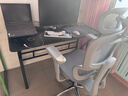 灏森梦电脑桌台式电竞游戏桌椅套装碳纤维纹理组合桌子家用办公学习书桌 【Max-配件款】碳纤维+黑架140CM 实拍图