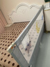 M-CASTLE床围栏婴儿童床上挡板宝宝床边防摔床护栏三面拼接防夹防掉床围挡 银河灰 单面装 2.0米 实拍图