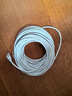 山泽（SAMZHE）六类网线 CAT6类千兆网络连接线工程家用电脑笔记本路由器宽带监控电脑网络8芯双绞成品跳线 六类千兆【白色圆线】 20米 实拍图