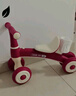 儿童平衡车1-3岁宝宝滑行车溜溜车学步车扭扭车三轮车礼物玩具 草莓红 升级款 声光音乐+水壶架 实拍图