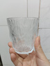【采销严选】ins冰川纹玻璃杯家用茶杯喝水杯子果汁杯饮料啤酒杯 冰川杯矮款250ml1只 实拍图