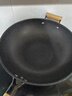 美厨（MAXCOOK）不粘炒锅 精铁带盖带木铲34cm电磁炉 明火通用不粘涂层MCC9335 实拍图