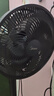 美的（Midea）【超级单品】七叶轻音立式电风扇家用柔风落地扇台式桌面小型风扇大风量节能摇头宿舍电扇 SAF30AB 实拍图