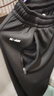 卡尔美（KELME）加绒保暖长裤男秋冬足球收腿训练裤加厚运动裤 黑色 M 170 实拍图