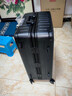 京东京造无界铝框26英寸行李箱男女 旅行箱密码箱大容量皮箱学生 黑 实拍图