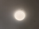 雷士（NVC）吸顶灯全光谱护眼智能客厅灯简约卧室浪漫奶油风LED灯具灯饰套餐 【金简影36W】圆形卧室 三色调光 实拍图